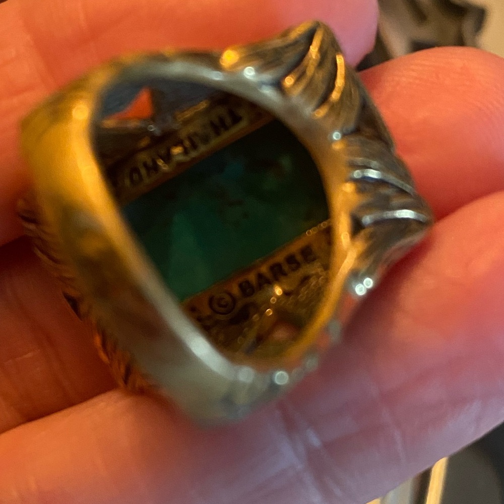 Statement Ring Vintage Barse Studio Thailand Ring… - image 4